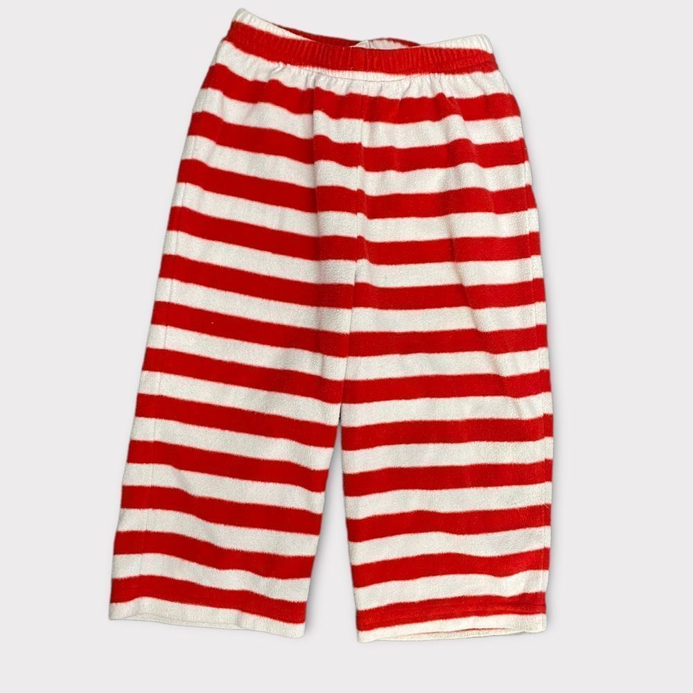 𝅺circo | 3/$15 Red and White Striped Christmas Pj Pants